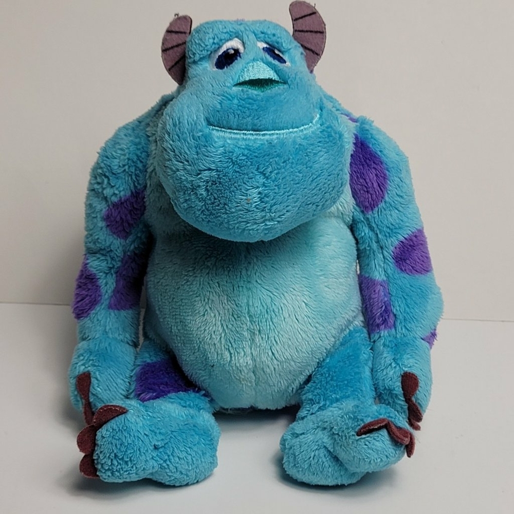 Disney Store Pixar Monsters Inc Sulley Sully Authentic Stuffed Cuddle Plush - Picture 2 of 6